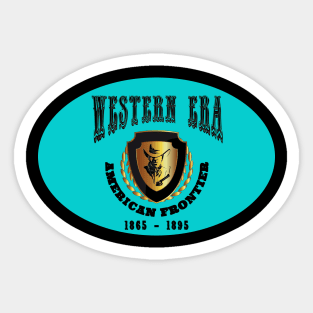 Western Era aka American Frontier - Turquoise Sticker